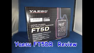 Yaesu FT5DR  Review and on Air QSOs, SW RX