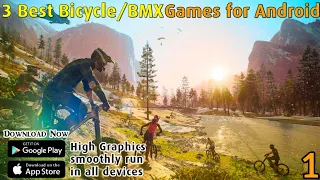 3 Best Bicycle/BMX bike Games for Android like Riders Republic [Offline/Online]