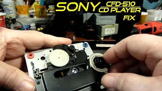 Sony CFD-510 - CD Fix and Demo