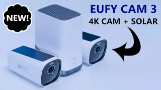 NEW EufyCam 3 Review - S330 4K Solar Camera - No Charging Needed!  Full Setup & App Settings.