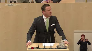 2018 03 19 160898 Nationalratssondersitzung Klubobmann Johann Gudenus FPÖ