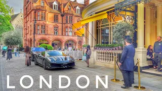 Posh Mayfair London Walking Tour, London City Walk around famous Shopping street, Bond Street