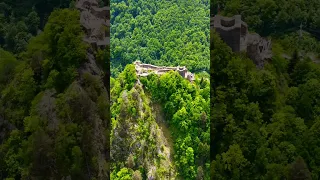 Poenari Fortress (Vlad Tepes) | Transfagarasan | Romania #transfagarasan