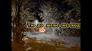 Ти до мене не ходи (Караоке) - Українські застольні пісні