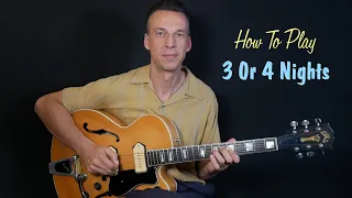 Rockabilly Guitar Lesson - 3 Or 4 Nights by Johnny Bond with Joe Maphis on Lead Guitar