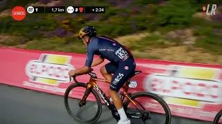 Richard Carapaz CRACKS on Picón Blanco | Vuelta a España Stage 3 2021