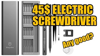 Kingsdun KS-882037 45$ electric screwdriver review (62 in 1 kit)