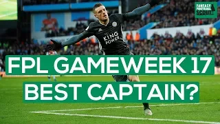 FPL GW17 | BEST CAPTAIN PICKS | Will the Vardy party ever end?| Fantasy Premier League Tips 19/20