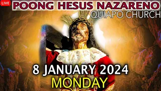 LIVE: Quiapo Church Mass Today - 8 January 2024 (Monday) HEALING MASS