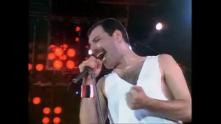 I Want To Break Free - Queen Live In Wembley Stadium 12th July 1986 (4K - 60 FPS)