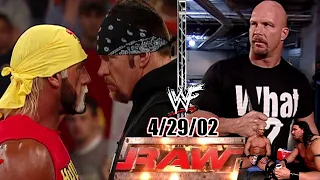 WWF RAW - April 29, 2002 Full Breakdown - Final WWF RAW - Taker CallsOut Hogan/Austin CallsOut Flair