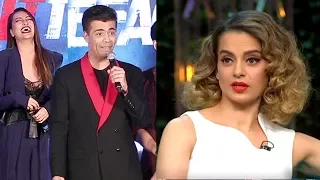 Karan Johar OPENLY Insults Kangana Ranaut's NEPOTISM Comment In Public