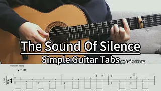 Simple Guitar Tabs ｜ The Sound of silence