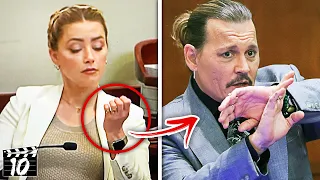 Body Language Tells From The Amber Heard Johnny Depp Trial