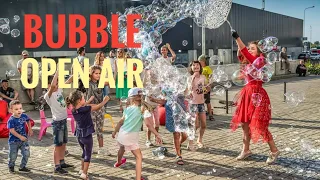 Уличное шоу мыльных пузырей Bubble Open Air