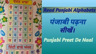 Punjabi Alphabets। पंजाबी वर्णमाला। ਪੰਜਾਬੀ  ਵਰਣਮਾਲਾ। Punjabi For Beginners