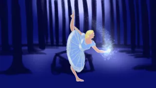 Cinderella dress transformation animation test