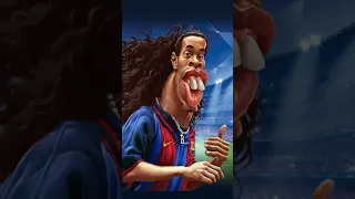 Guess the funny version of football players (Ronaldo, Messi, Ronaldinho, Pele).