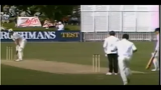 New Zealand v England 3rd Test 1987/88, Wellington - Day 3