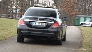 Mercedes C450 AMG & C43 AMG lovely sounds 1080p