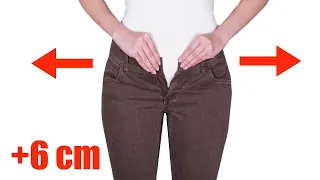 How to upsize jeans in the waist to fit you perfectly!