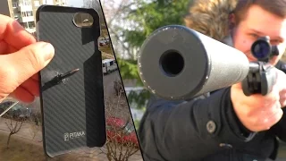 BULLETPROOF CASE FOR IPHONE 7 + GIVEAWAY (Review in russian)