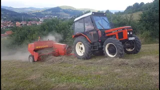 Zetor 6245 & Zetor 5245 - Baliranje i vožnja sijena (Welger AP 52) *2020*