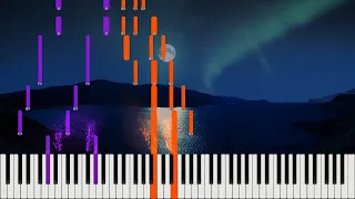 Johannes Brahms - Ballade Op.10 No 4 in B Major | Piano Synthesia | Library of Music