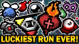 Luckiest Run in the History of Isaac