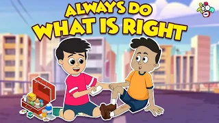 Always do what is right | Animated Stories | English Cartoon | Moral Stories | PunToon Kids