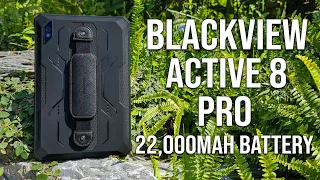 Blackview Active 8 Pro Review: The Best Rugged Tablet Ever? (22,000mAh Battery, PC Mode, Stylus Pen)