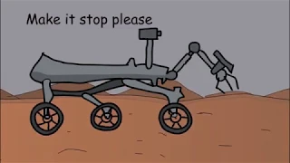 Mars Rover Curiosity is sick of its Birthday Tune (Animated Short)