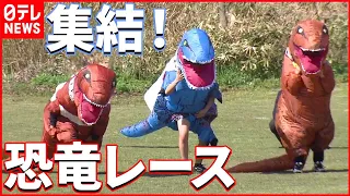 【ティラノサウルス】鳥取県に集結  レース開催