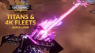 BATTLEFLEET GOTHIC: ARMADA 2 - TITAN SHIPS & 4K FLEETS  (Quick Look and Overview)