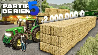 GAGNER 2 MILLIONS en UN SEUL EPISODE ! | Partir De Rien Saison 5 #34 | (Farming Simulator 22)