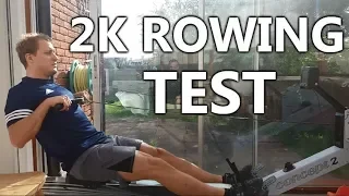 2k Rowing Test & Estimated VO2max