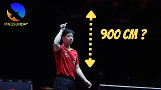 Learn the high toss serve with Ma Long (2023)