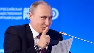 Путин ловко уходит от ответа на острые жизненно важные вопросы для России