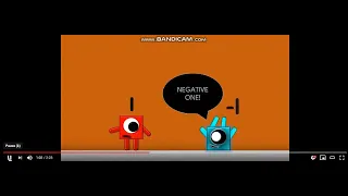 Numberblocks Animation - Negatives (Voice by Le