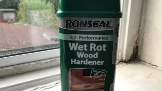 Repairing Wood Rot|| DIY Review| Ronseal Wood Hardener