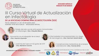 III Curso Virtual de Actualización en Infectología de la Sociedad Dominicana de Infectología, M2/4.