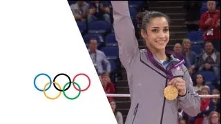 Alexandra Raisman Wins Artistic Floor Exercise Gold - London 2012 Olympics