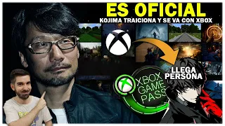 🎮 Kojima traiciona a Sony y Persona llega a Xbox Game Pass | Microsoft - PS5 PC - Exclusivo - Semons