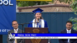 Lake View High School Graduation Ceremony 2021