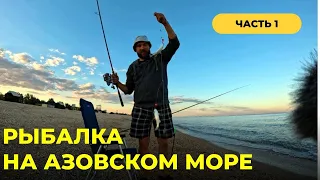 СУПЕР РЫБАЛКА НА АЗОВСКОМ МОРЕ! | Рыбалка на ПИЛЕНГАСА | ЧАСТЬ 1