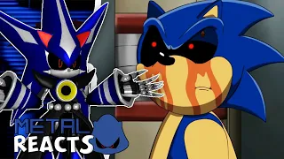 "SONIC.EXE?!" Neo Metal Sonic Eggman's Chaos Emerald