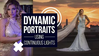 Dynamic Portraits Using Continuous Lights