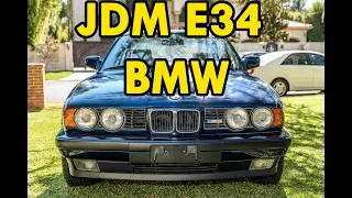 A BMW that only Japan Got? My Rare JDM E34 BMW 10th Year Japan Anniversary Edition!