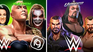 WWE MAYHEM FINISHERS VS WWE UNDEFEATED FINISHERS