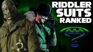 Every Live-Action Riddler Suit ranked from Worst to Best